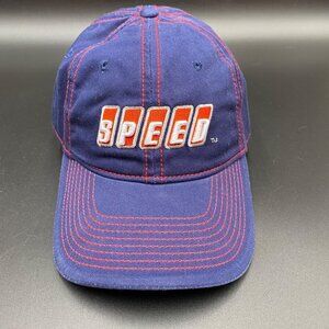 Vintage 90s Speed Channel Stapback Hat Adjustable Navy